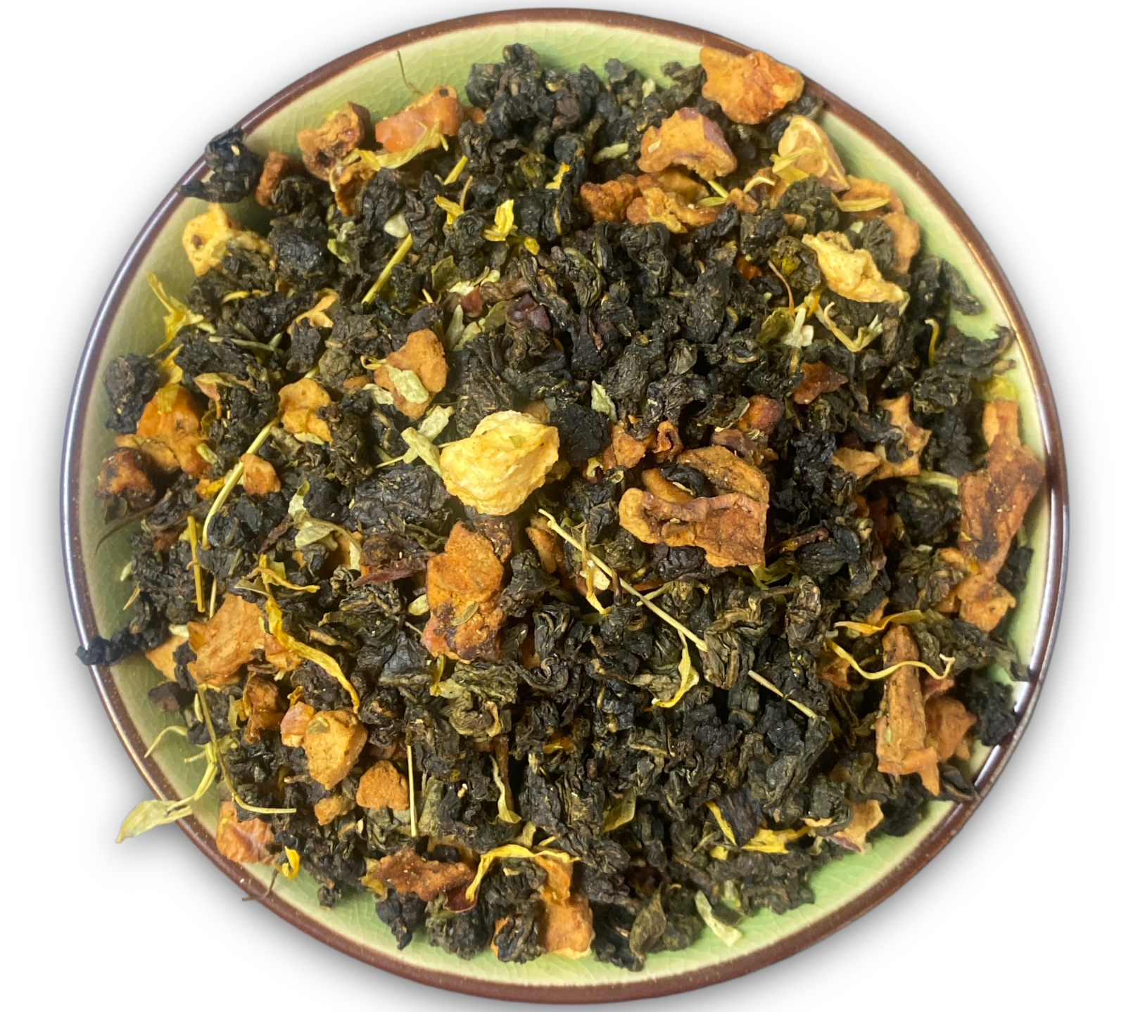 Teeschale gefüllt mit dem Oolong Tee 'Coco Jambo'