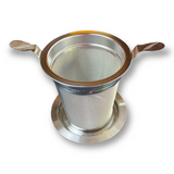 Edelstahlfilter mit zwei Henkeln, gross