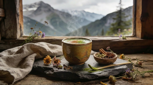 🌶️🍵 Matcha Chai Latte – wenn Japan auf Indien trifft