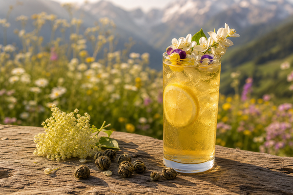 🌸 Jasmin Dragon Pearl Spritz – zu schön zum Trinken. Fast.