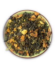 Teeschale gefüllt mit dem Oolong Tee 'Coco Jambo'