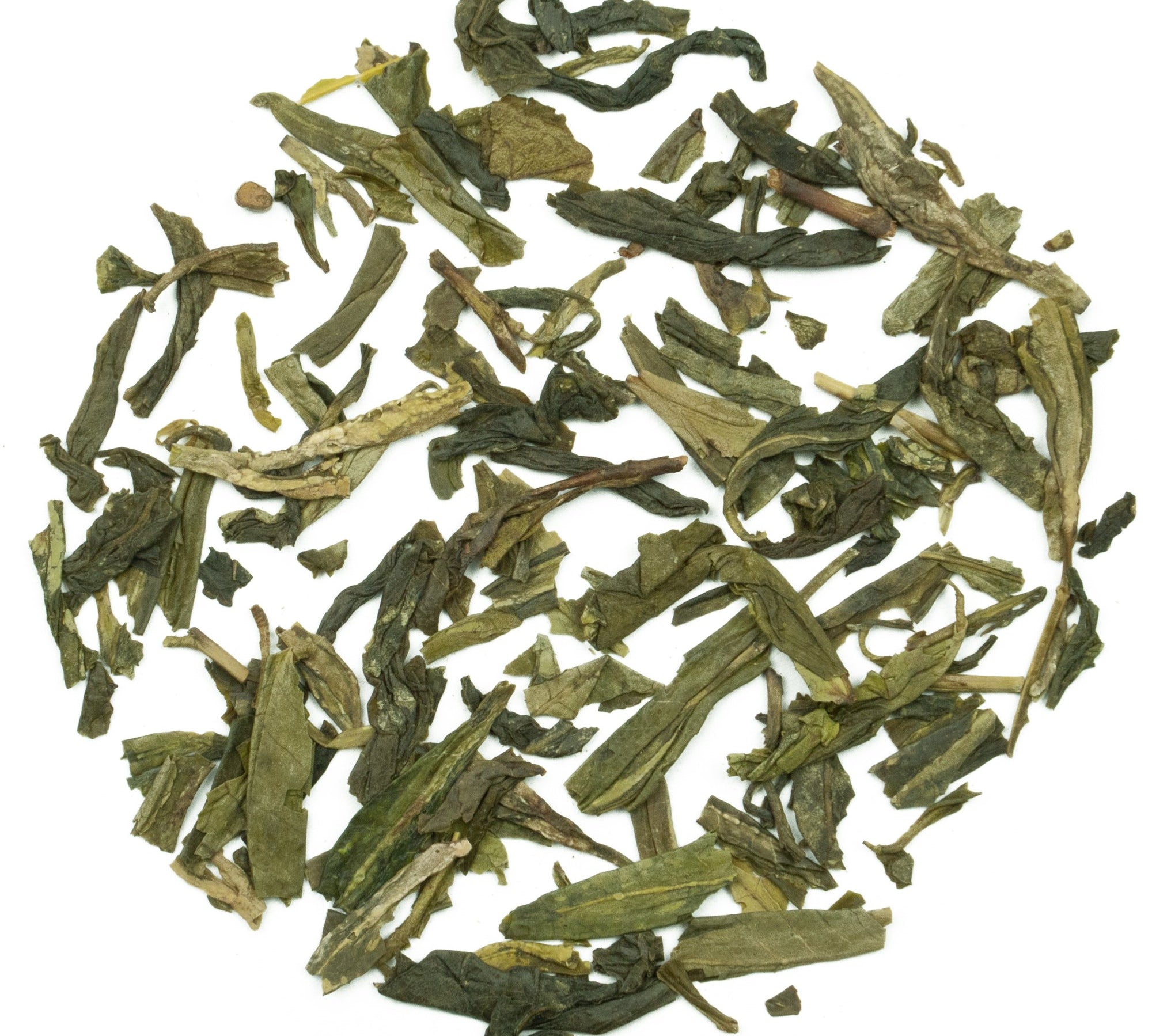 Grüner Tee China Lung Ching Superior Bio, Drachenbrunnentee, von den Hängen des Westsees, süssliche Note