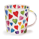 Dunoon® Warm Hearts Cairngorm Shape Mug