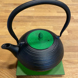 Teekanne Mo Yo schwarz-grün