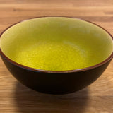 Teeschale Cha Wan gelb-grün